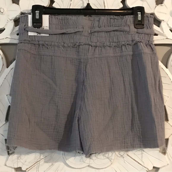 NWT Rewash women’s gauze shorts Sz M gray - Picture 4 of 9